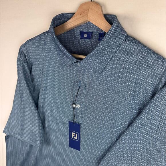 NWT FootJoy Men's Size XL Polo Golf Shirt Casual Collared Short Sleeve - Picture 2 of 8